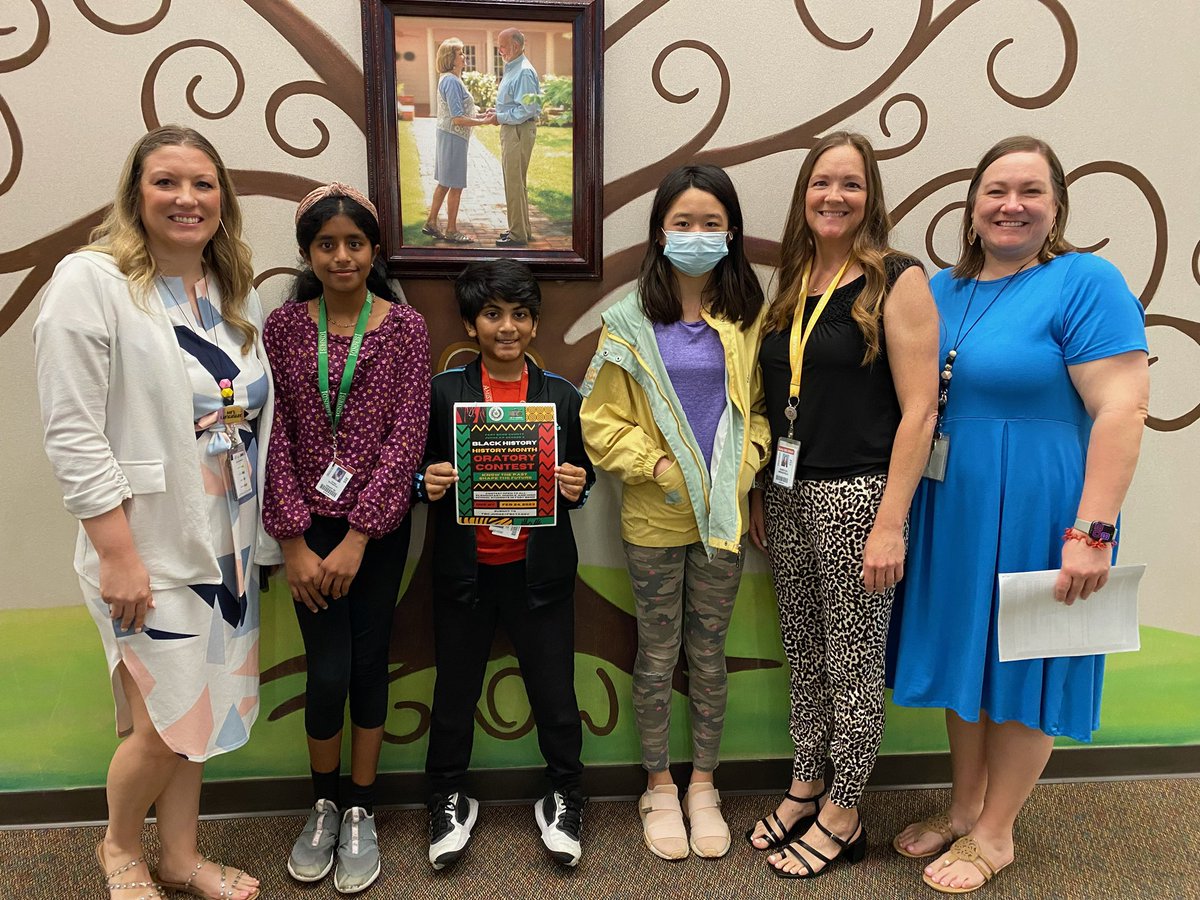 StanleyStampede's tweet photo. Several students from @StanleyStampede participated in @JudgeKPGeorge Black History Month Oratory Contest. Thomas earned 1st place, Sailaja earned 2nd place and Olivia earned 3rd place. Congratulations 🎉🥳 We are so proud of each of you❤️🖤🐴 @katyisd https://t.co/dLmSnRPJVa