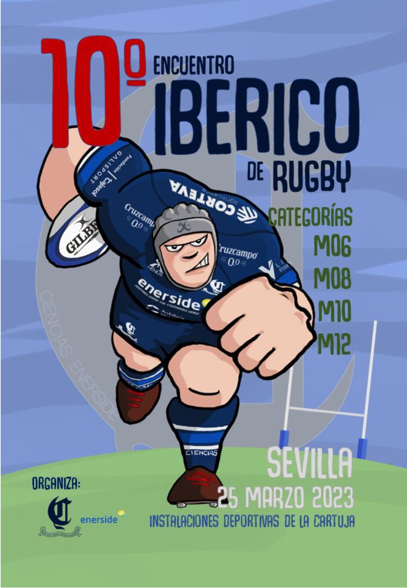 rugbyciencias's tweet photo. El sábado se celebrará nuestro torneo de escuela más importante, el Ibérico. Será la 10ª edición con 17 clubes y más de 1200 participantes, jugadores y staff. Uno de los grandes eventos de rugby gradual de Andalucía.
#empujaciencias #rugbysevilla https://t.co/XWxmTMWmZr