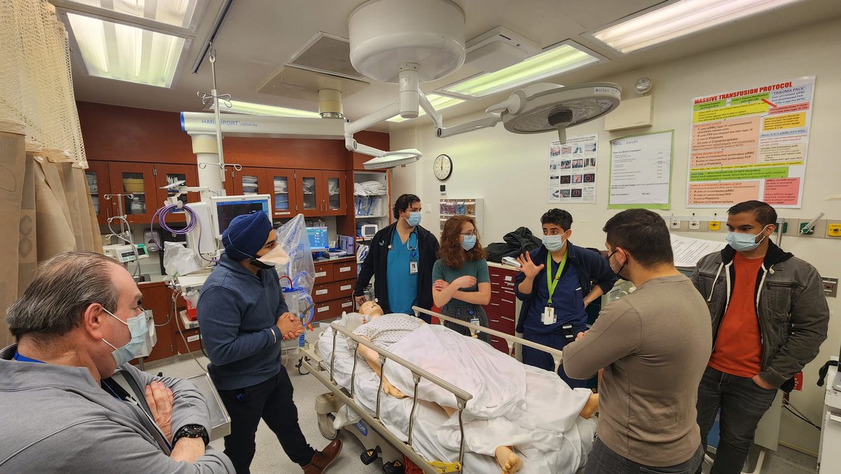 MSingh_MD's tweet image. Emergency Department #InSituSimulation @JacobiHosp focusing on the resuscitation and management of an unstable ruptured ectopic pregnant patient #HemorrhagicShock