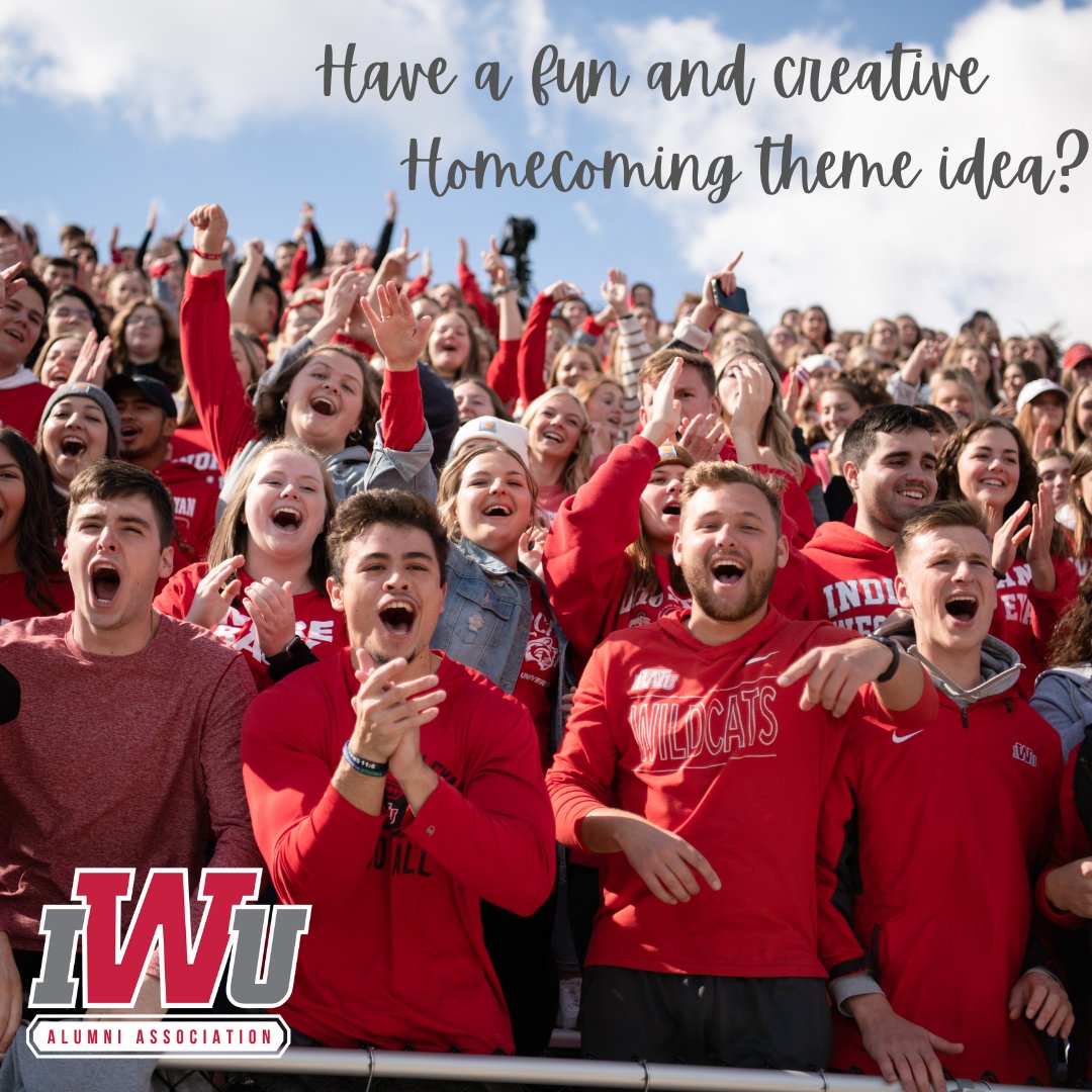 Don't miss the chance to have your idea featured on the 2023 Homecoming t-shirt—and win $50! Submit your theme or slogan idea by March 31. forms.office.com/r/w5ajxHs2iq
#iwugrad