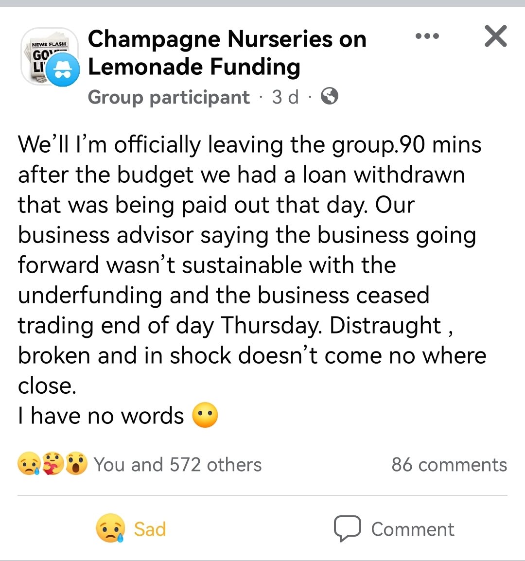 Paintpots_MCR's tweet photo. When you see posts like this you fear for the whole UK Early Years sector #childcare #families #earlyyears #nurseries #parents @itvnews @bbceducation @Channel4News @Independent @GuardianEdu @BBCRadio4 @bbc5live @SkyNews @NDNAtalk @EYAlliance should all be focusing on this crisis! https://t.co/gedPU87tpa