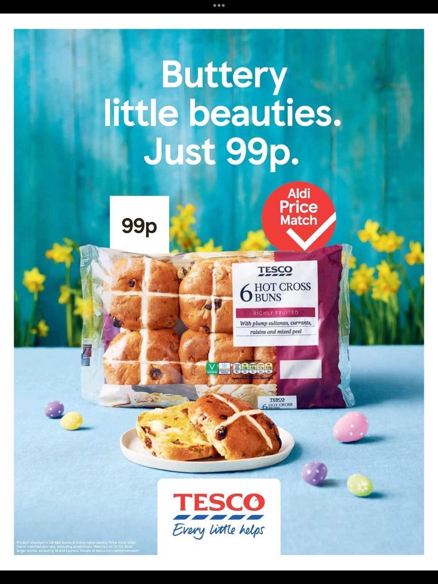 PatonSnr1's tweet photo. @Tesco #CrackingEaster https://t.co/AaQA7suDXt