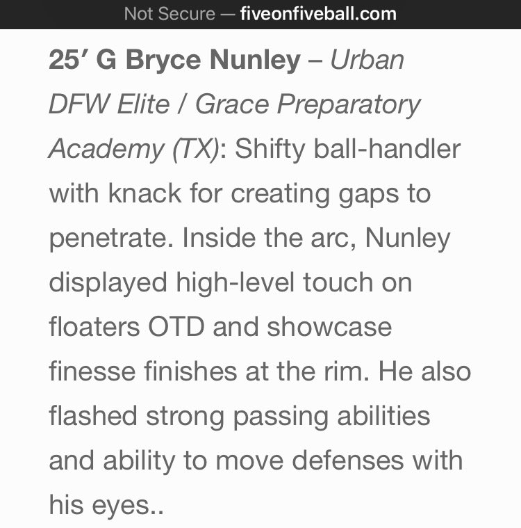 Thank You <a href="/FiveOnFiveHoops/">Ian Mumm</a> Bryce Nunley 💪🏾