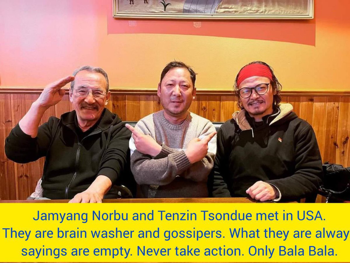 TibetPeople's tweet photo. @MMilind01 @BoycottHegemony @BAFoTTibet @Tenam108 @JIX5A @pawanretweets Thanks 🙏 for sharing message of HH the @DalaiLama, which ever Tibetans LOVE to hear but they’re few Tibetans, specially younger generation, people like @kalsang_jigme or @Tenam108 who ignoring his messages & creating Regionalism within our communities, the aim is #DividedAndRule https://t.co/jMFGoemfRX