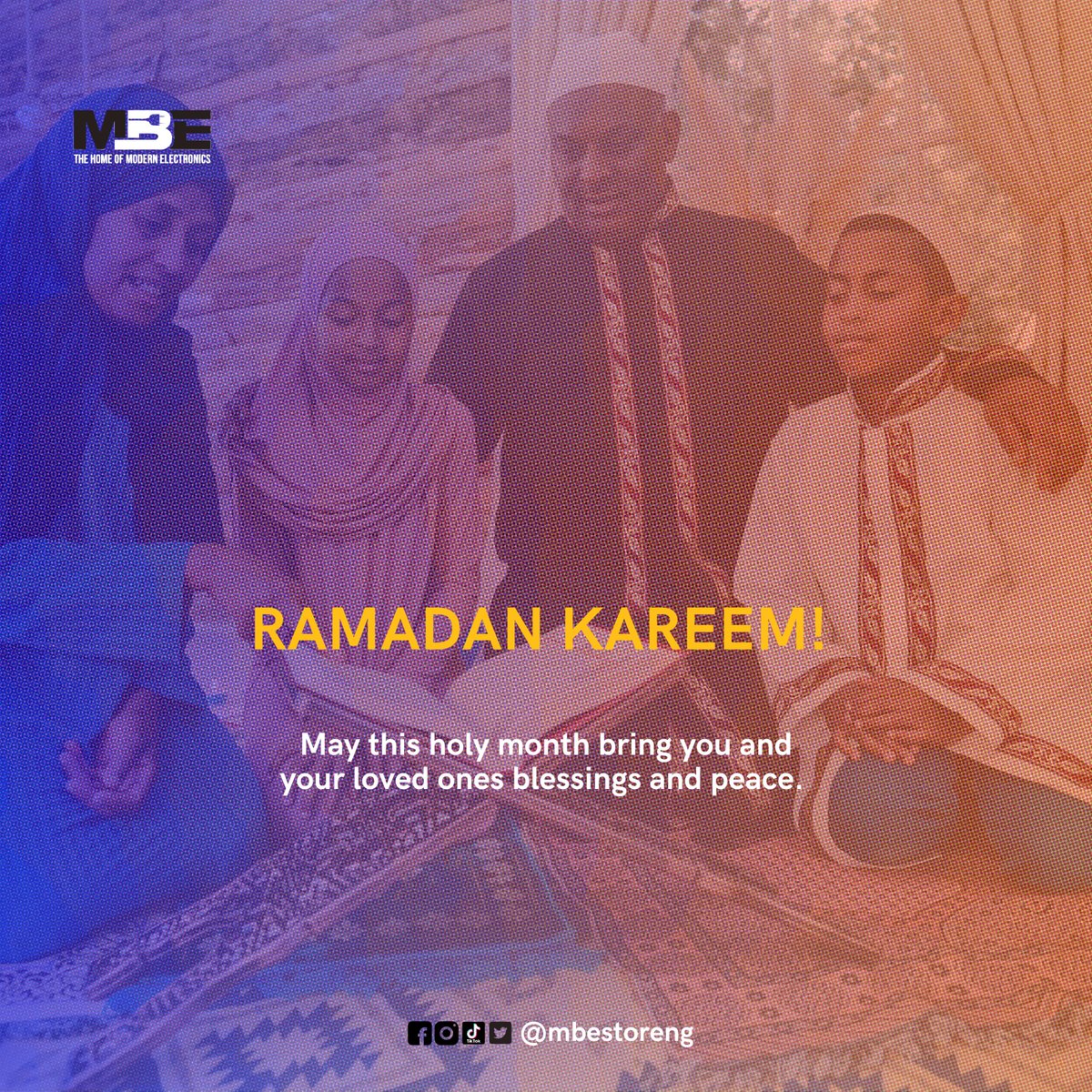 mbestoreng's tweet photo. May this holy month bring you all the blessings you desire.
Ramadan Kareem from all of us at MBE Store Nig. LTD.
#Ramadan #MBEStore #MBEStoreNigLTD #MBEStoreIsComing #RamadanKareem #holymonth https://t.co/5oAcvvEkxV