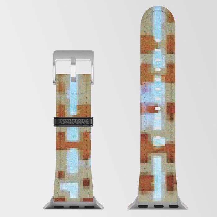 pulaskishepherd's tweet photo. 💫 Save up to 40% on EVERYTHING by the PULASKI SHEPHERD CLOTHING &amp; SUPPLY Co. at the PSCSCo Society6 Storefront!

“Post-Modern Plaid in Greens, Browns &amp; Powder Blue” Apple Watch Band

#PulaskiShepherdCo
#pscsco
#PostModernPlaid
#AppleWatchBand
#society6

https://t.co/dN0BhhyOTA https://t.co/gkcZOroLVo