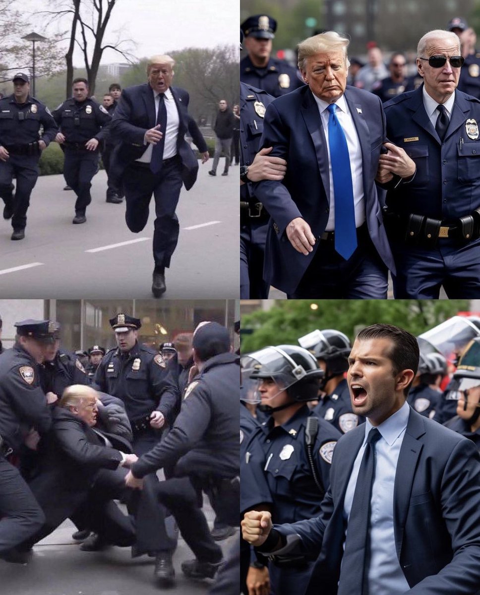 RaidoRentnik's tweet photo. @realDonaldTrump is that you?
#TrumpArrest #Trump https://t.co/8KuXs9CXQ8