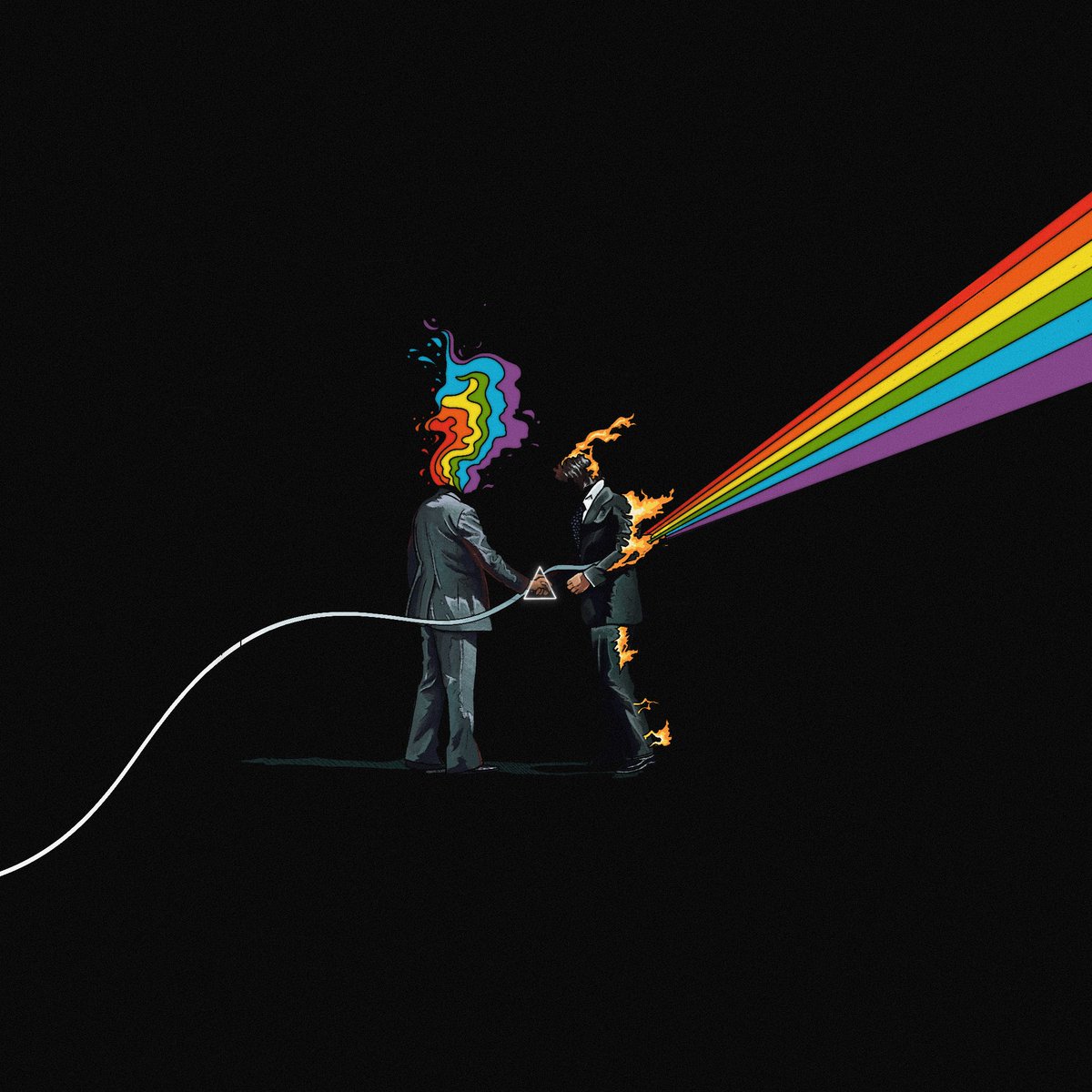 tyl_art's tweet photo. Wish You Were Here, On the Dark Side of the Moon https://t.co/cSuqwIO0VW
