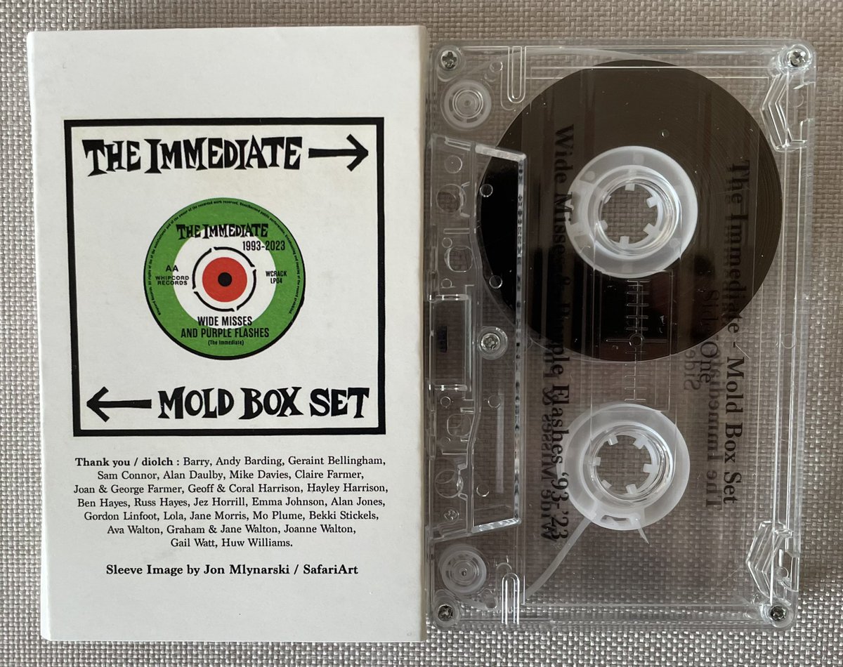 Been enjoying a bit of retro Cassette tape action with this compilation of early tracks by Adam Walton whose solo album “Afal” was a favourite on mine last year… #WeAreTheMods #AllModCons