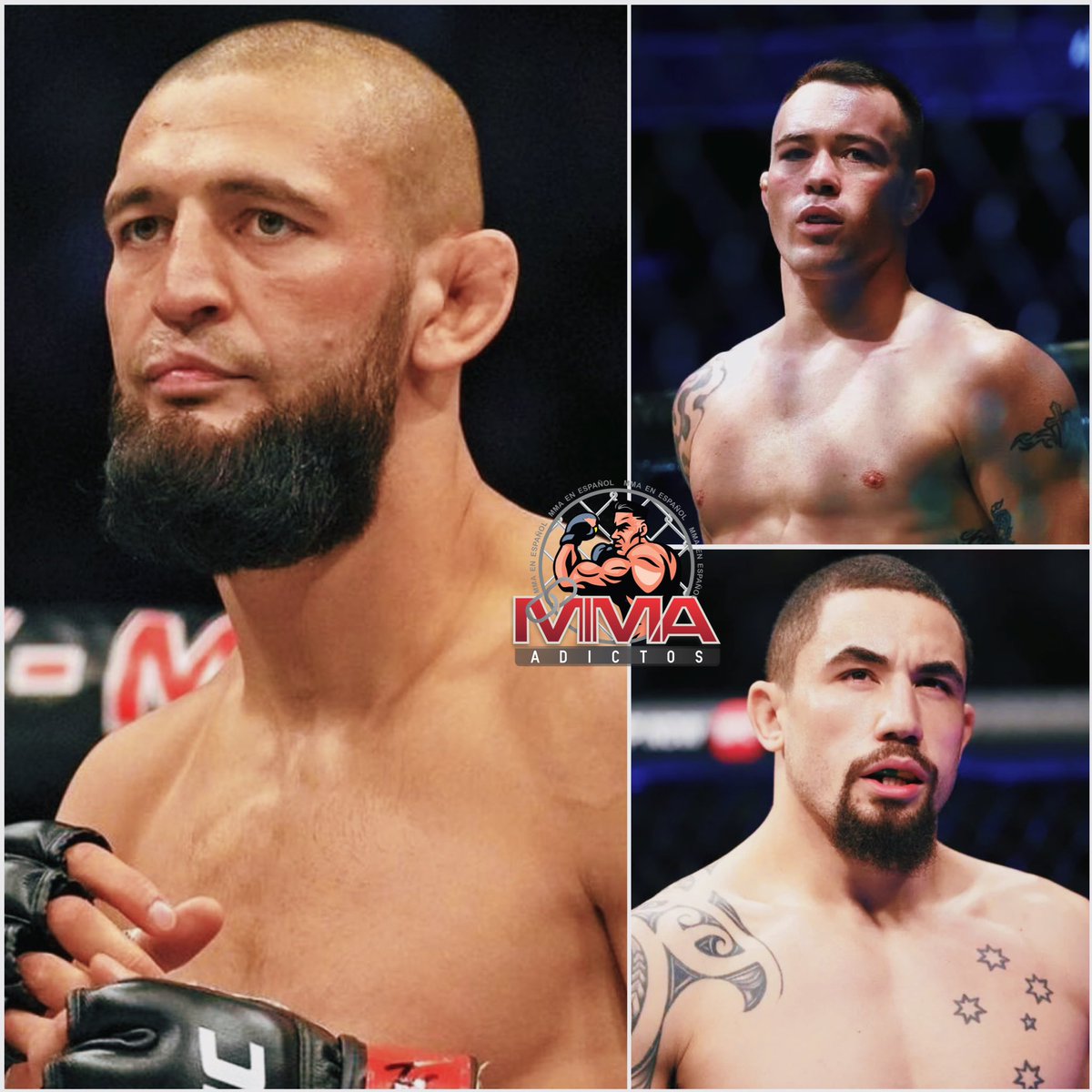 Adict0Mma's tweet photo. 🚨En ‘The MMA Hour’, Khamzat ha asegurado que se le ofreció una pelea contra Colby Covington y contra Robert Whittaker también, pero que ninguno de los dos aceptó!
El checheno quiere volver para el #ufcstockholm de Julio, y debe ser contra alguien de 185.👀😬 https://t.co/EhQqexUaHF