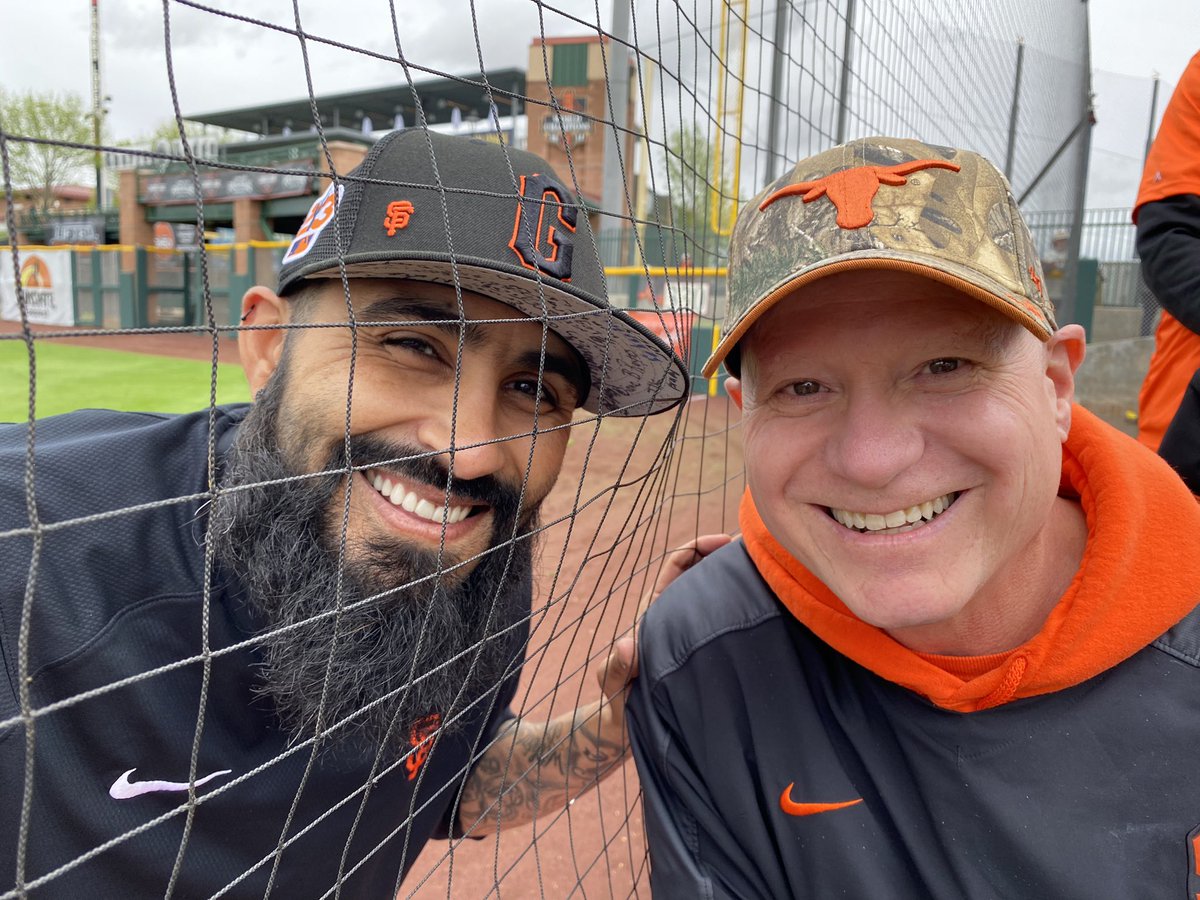 90ft2home's tweet photo. Thank you @SergioRomo54 for years of lifetime memories incl 105 deg minor league games at Chukchansi Park. Will first remember The Man. Then the pitcher.  Enjoy family time. Farewell mijo.#SFGiants https://t.co/4KYPa2qvAL