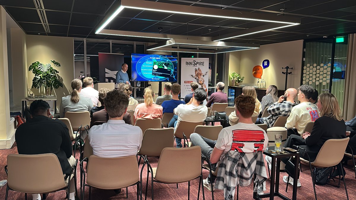Volle bak bij de 1e gezamenlijke #JEX #InnSpire Meetup.
