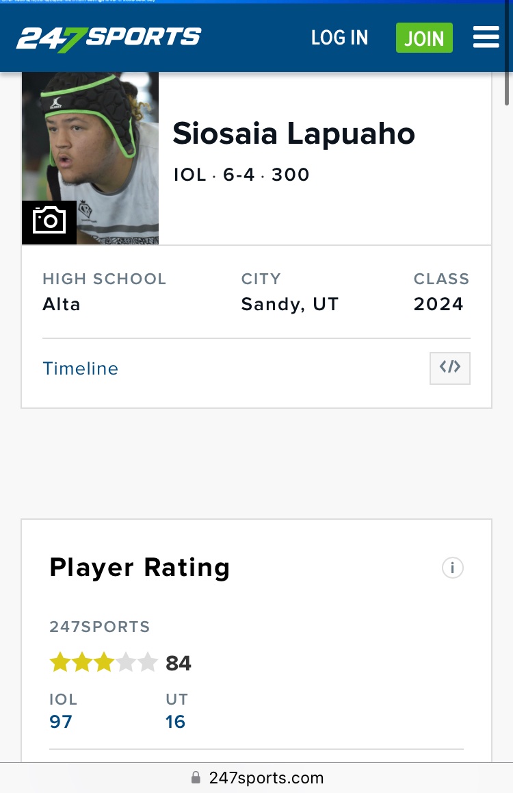 Siosaia Leni Lapuaho tweet media