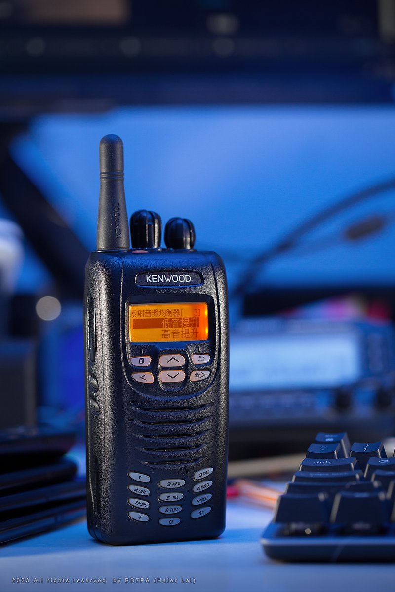 bd7pa's tweet photo. I tried to switch from FM analog mode to NXDN 6.25kHz narrowband digital communication in a strong adjacent frequency interference working environment, and used EQ, which had good results. #kenwood #nx300 #nxdn #nxdnradio #digitalcomm https://t.co/xviETvjeXv