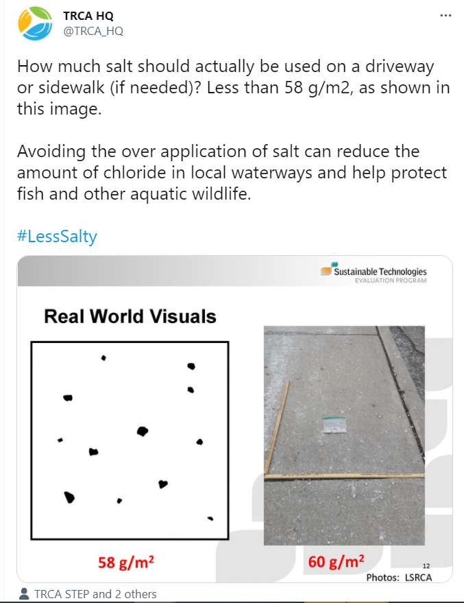 LanrickBennett's tweet photo. Happy #WorldWaterDay
If you ventured out during our #WinterCity, you likely saw no reduction of salt being used on our streets or sidewalks. #TorontoDanforth has again come up short to become #LessSalty
Maybe next year @tdndp @peter_tabuns?
Cc: @ChelseaRochman @LOWaterkeeper https://t.co/OQjOkjpd1K