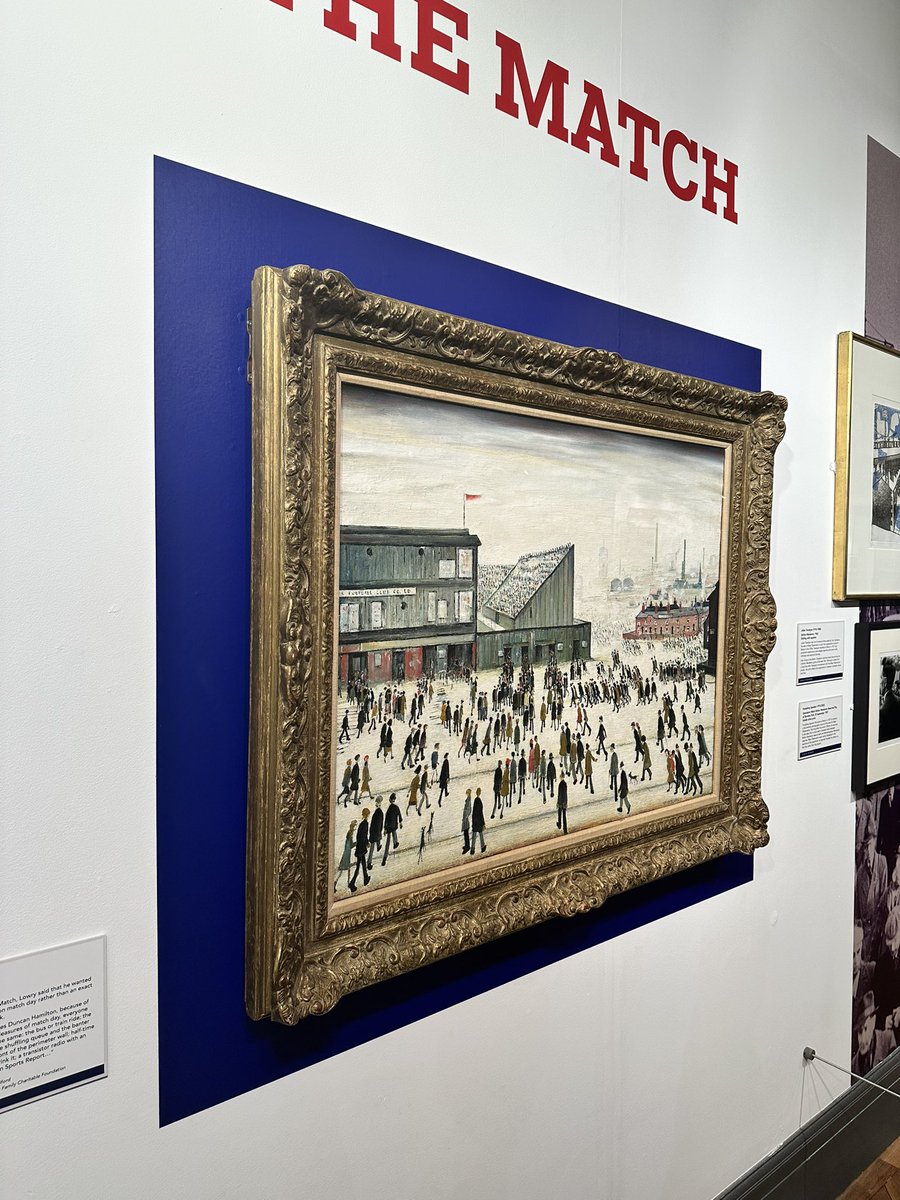 teammckechnie's tweet photo. Football ⚽️ & Art 🖼️- what an uniting combination!
@BoltonLMS thank you for the awesome invitation, you absolutely smashed it! 💥
#goingtothematch #lslowry #lowry https://t.co/RwEsSNxZik