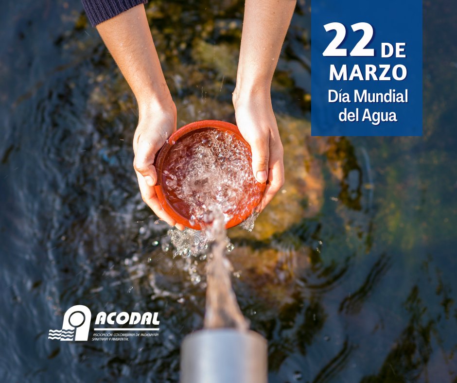 ACODALCOLOMBIA's tweet photo. #DíaMundialDelAgua 💧💧
💧💧 Comunicado Día Mundial del Agua 2023💧💧
Lectura Completa:
https://t.co/SGEsBWASjC
#Agua #Saneamiento #Acceso #Infraestructura #Alcance #Aguaparatodos #ACODAL https://t.co/0ZeDV1jV9Q