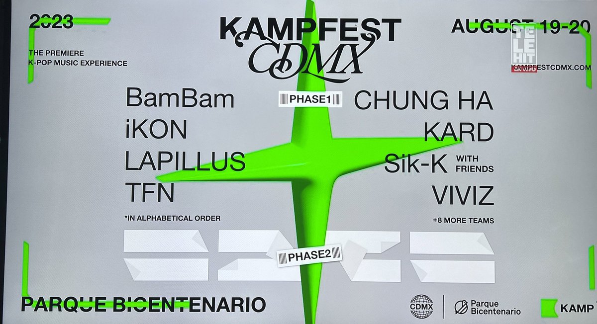 CHiCLEP0P's tweet photo. Hilo de razones para no ir ni apoyar el KAMP FEST MEXICO CDMX :
Empezamos con el seguimiento de la pésima idea de poner a la venta diferentes fases de boletos con una alineación INCOMPLETA, pues alegan que faltan 8 artistas más, con las fases te presionan a comprar un boleto + https://t.co/IHaHbJAKp8