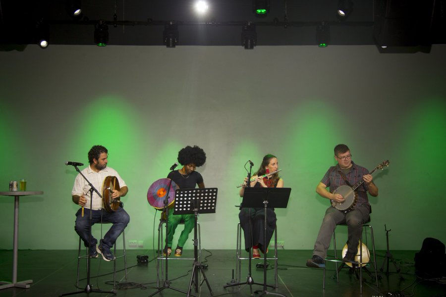 IrlEmbPretoria's tweet photo. A wonderful occasion last night in Harare celebrating #StPatricksDay2023 in Zimbabwe with a fantastic Irish-Zimbabwean musical collaboration with  @HopeMasike and Fiddleicious. @euinzim https://t.co/EaxLMy0yhZ