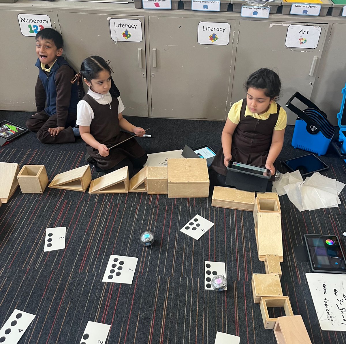 StBridesPS's tweet image. We have used Spheros to support us with subtracting in primary 1! 🌟
#ConnectedLearning