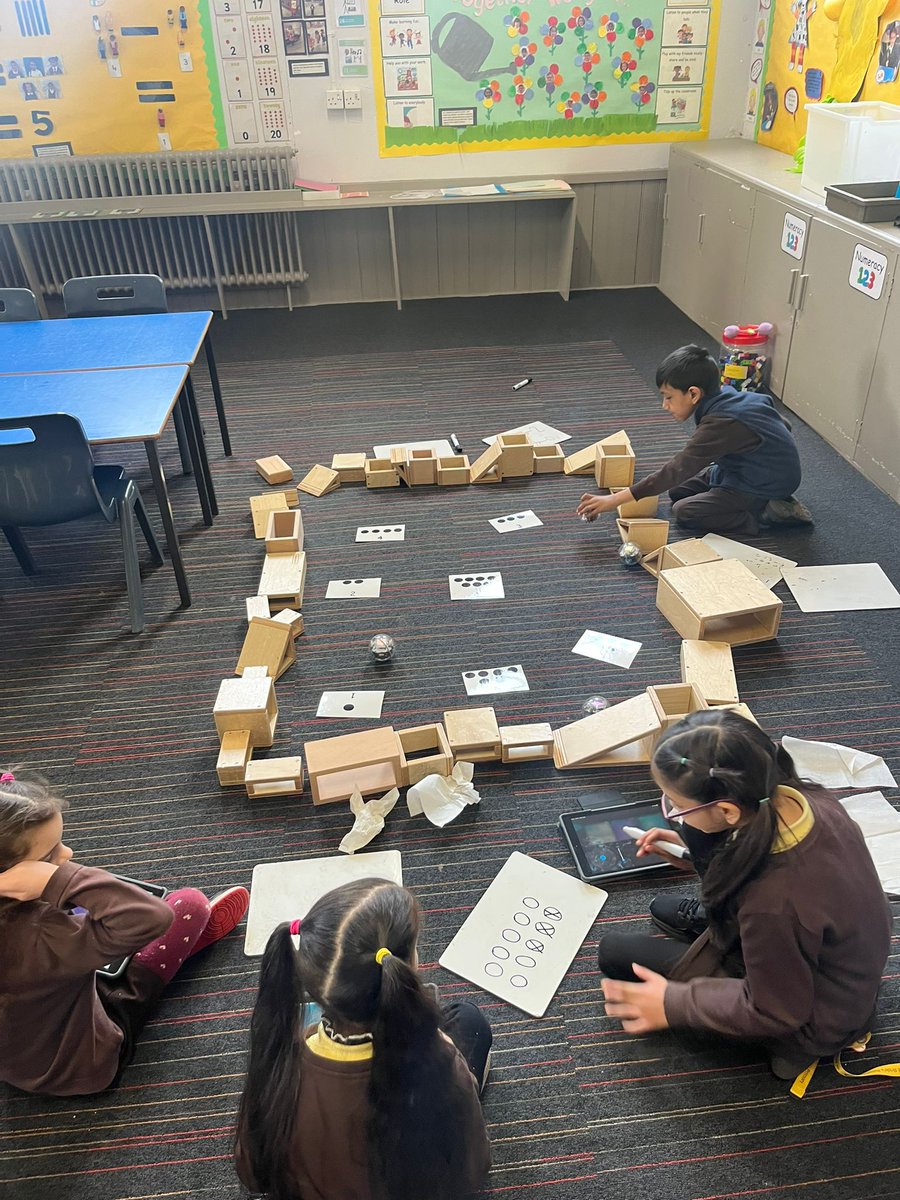 StBridesPS's tweet image. We have used Spheros to support us with subtracting in primary 1! 🌟
#ConnectedLearning