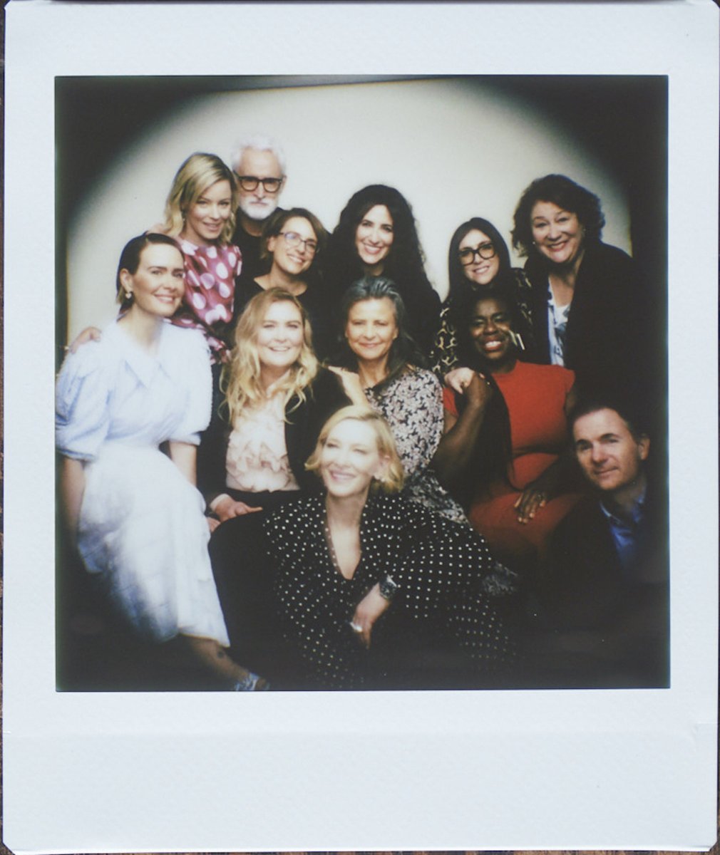 cate blanchett and the cast of mrs. america behind the scenes at the tca winter press tour, 2020