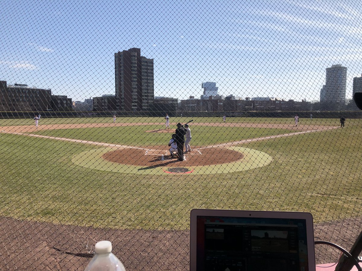 Home opener for <a href="/MIT_Baseball/">MIT Baseball</a> today here at Fran O’Brien Field!! #RollTech