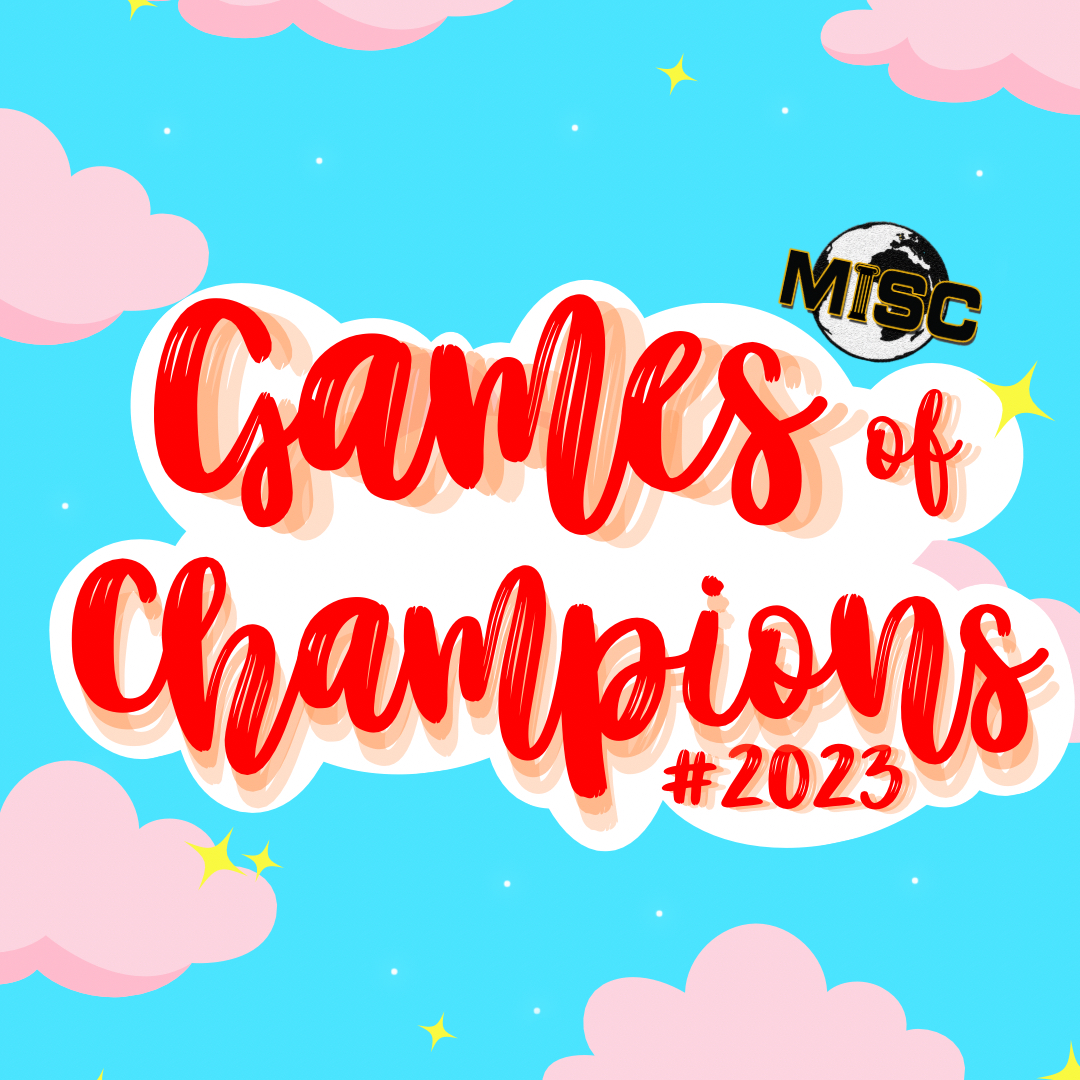 MizzouMISC's tweet image. MISC’s annual Games of Champions are less than a month away🔥! GOC is a super fun event where sports of all types are played and enjoyed, friendships are created, and champions are made! Make sure to sign-up, link in our bio🤩!