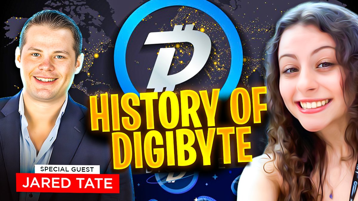 missteencrypto's tweet photo. What is #DigiByte? 

Founder @jaredctate and I are LIVE at 4:15pm ET to break it down! Join us 👇

https://t.co/A9SzbQJhKK https://t.co/ptrwVRsBvK