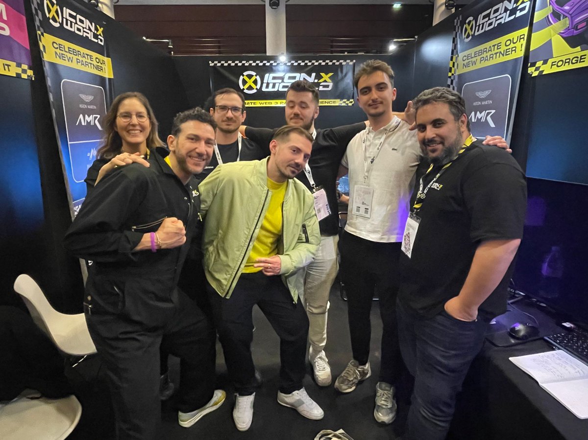 IconxWorld's tweet photo. Life is a race, but with this team of gaming legends, we'll cross the finish line with flying colors!🥳

Absolute LEGENDS - @jonathb @ChrisSmiiic @Frozentill @CryptoPicsou @coinacademy_fr 

It was great to have you there guys!

#nftrace #iconxworld #AstonMartinF1 #Racing #racers https://t.co/khApytTTsz