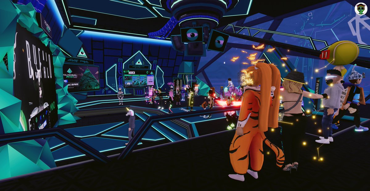 JsCoincollector's tweet photo. To celebrate the launch of @polygonalmind's new HQ which is absolutely amazing, I might add, @bufalomusic is ready to rock the place w/his signature dope music 🤠🤘🎶🎶🎶 The place is lit! 🔥🔥🔥
@futuristicwstrn @Dreamzedd @toxsam @victorkunai @decentraland #Polygonalmind #DCL https://t.co/69SPUchd6P
