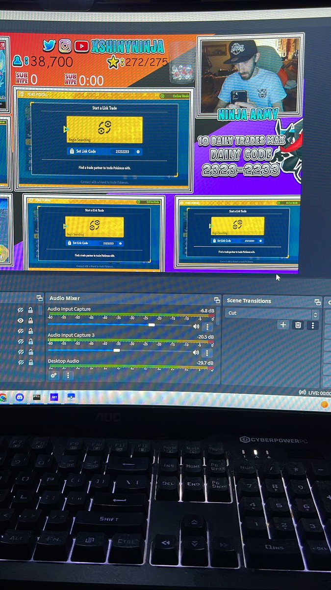 xShinyNinja's tweet photo. Yo gang happy Wednesday let’s kick off the day with a beautiful stream with the gang!! We’re live now if you wanna stop in https://t.co/E8fzRyhah7
Stay blessed ✅🙏🏼🔥 https://t.co/MaklYfyjrJ