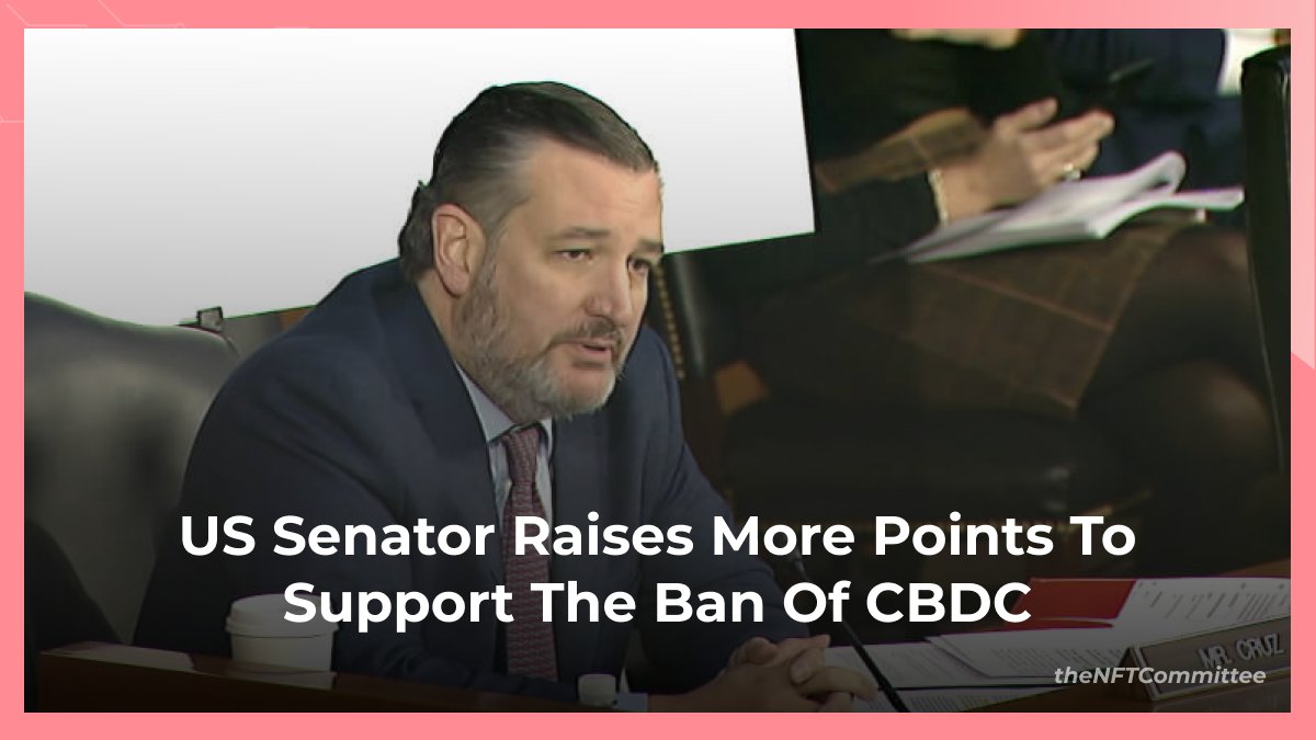 US Senator Raises More Points To Support The Ban Of CBDC🚀

US Senator Ted Cruz recently shared the negativities relating to CBDC and the reasons why it must be #banned.

Here are more points he raised regarding this👇

#CBDC #economy
#Finance

cointelegraph.com/news/us-senato…