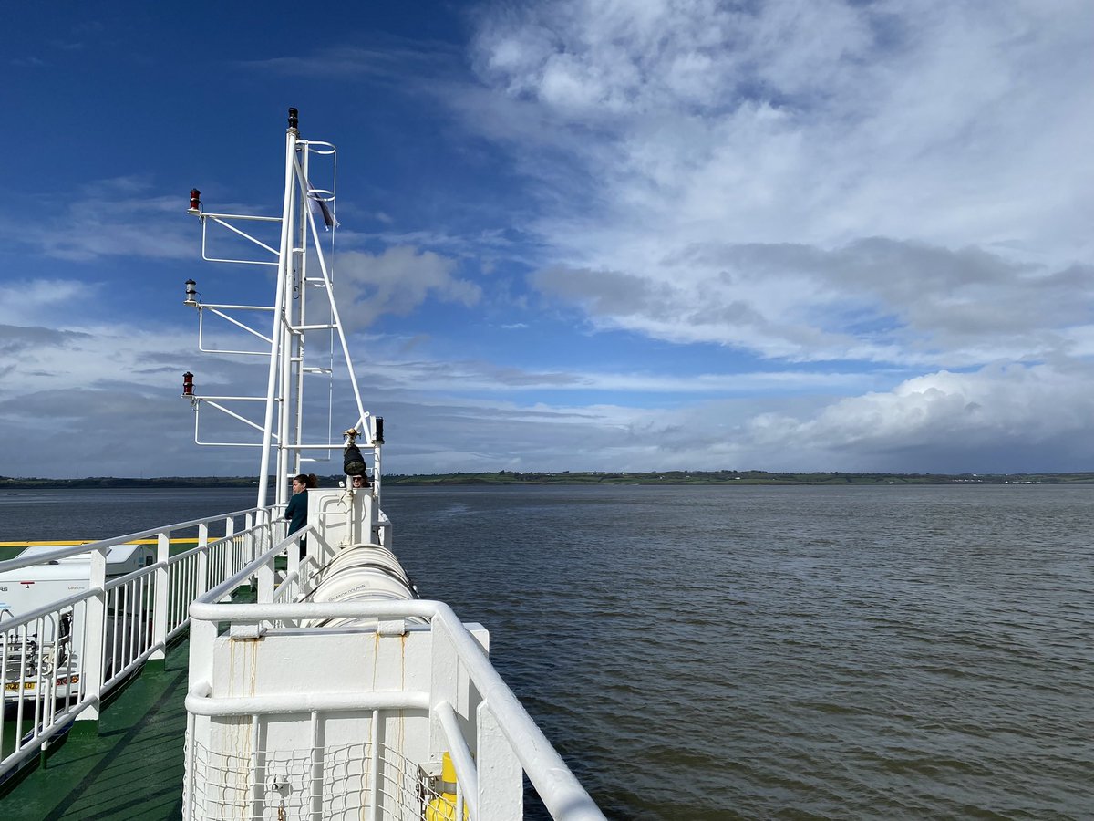 Fallshotel's tweet photo. Heading home from Killarney after @MeithealIreland taking the @ShannonFerries - the most relaxing and scenic way to travel from Kerry to Clare ☺️#ferrycrossing #clare https://t.co/9EVWzSjG88