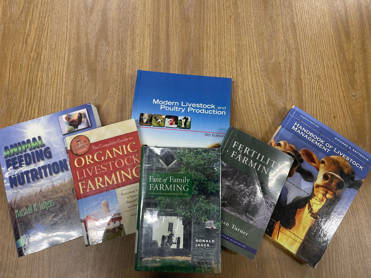 Watson_Library's tweet image. Happy National Agriculture Day!
From livestock, to farming, we have a wide variety of agricultural books for you to check out! 
Come see for yourself!