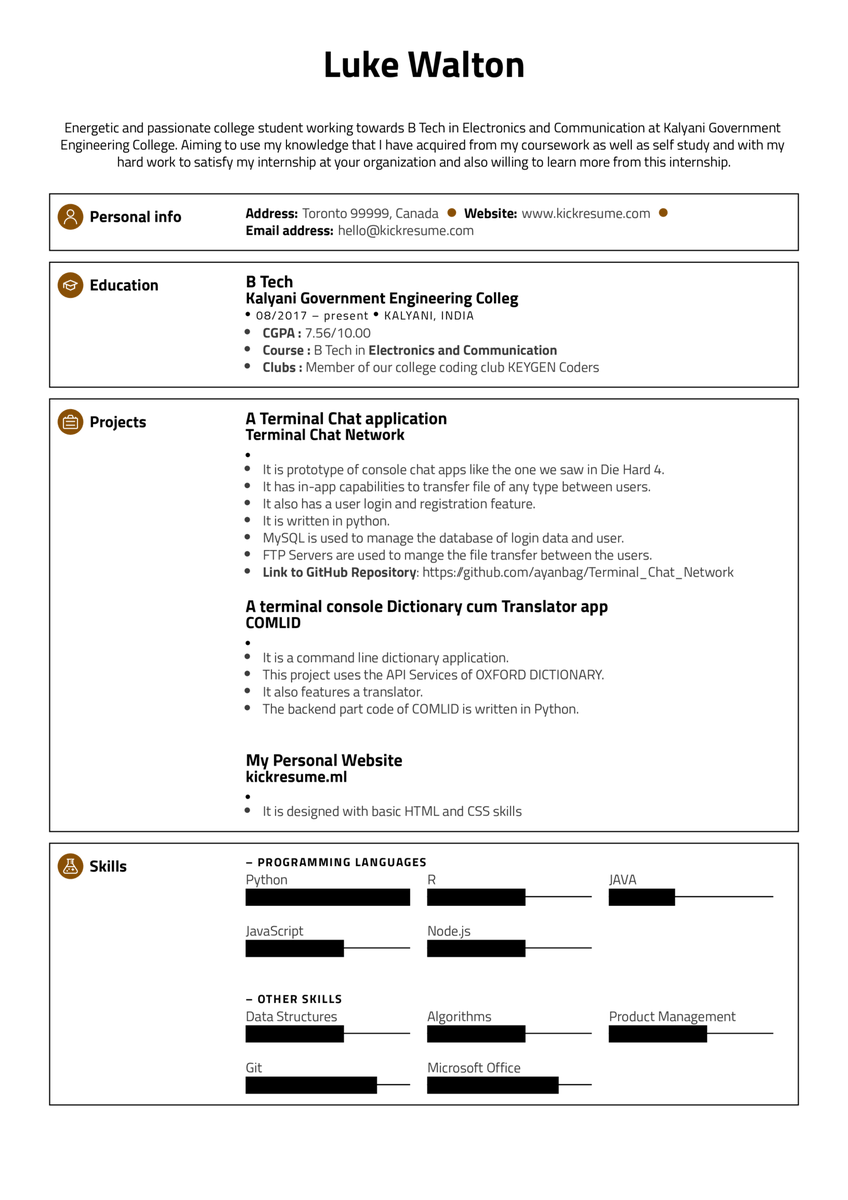 tomas_ondrejka's tweet image. Looking for resume inspiration? Check out this #Google Software Engineering resume example.

This particular #resumeexample has actually helped a real person start a career at Google. He was kind enough to let @Kickresume  share his resume with everyone.