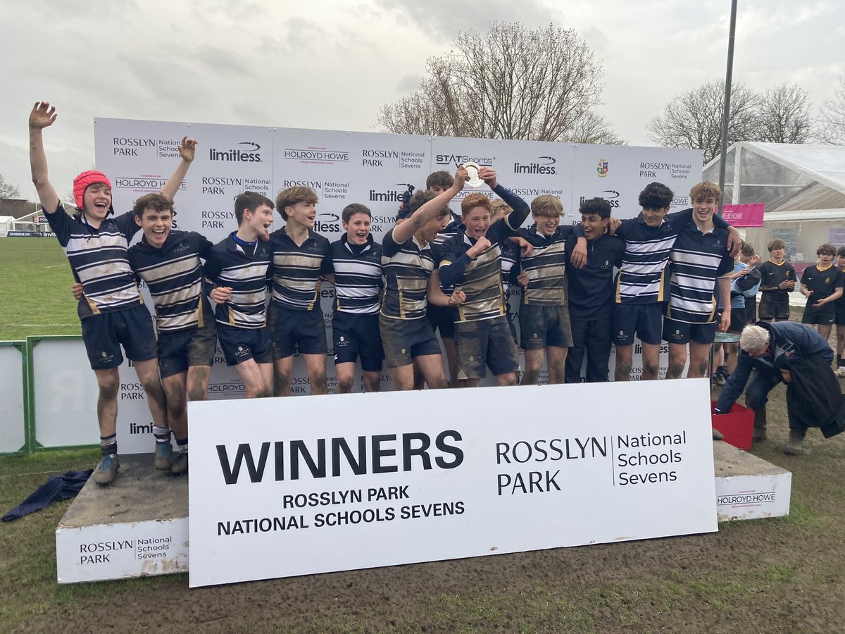 What a day, Part 3 🏆 

M4 year group (U14) took centre stage today winning two competitions.

<a href="/EpsomC_Netball/">EpsomCollege Netball</a> won the SNS National Plate title.

<a href="/EpsomC_Rugby/">Epsom College RFC</a> followed this triumph with winning the National 7s Plate.

#M4superstars #year9 #u14