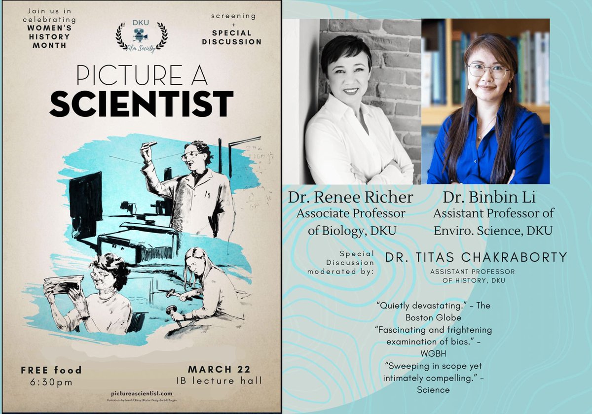 Systematic change builds on the sacrifices of these pioneer individuals. And this should be discussed and continued. #WomenInScience