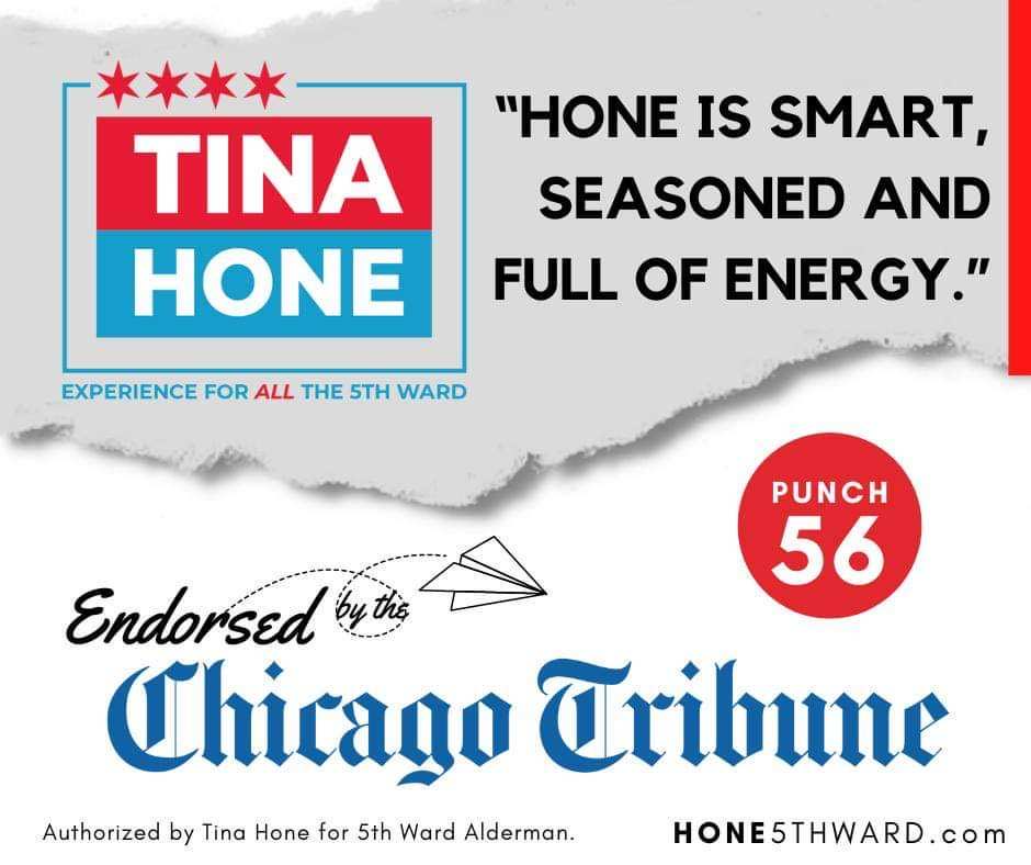Grateful for endorsement by the Tribune yesterday! ⁦<a href="/chicagotribune/">Chicago Tribune</a>⁩