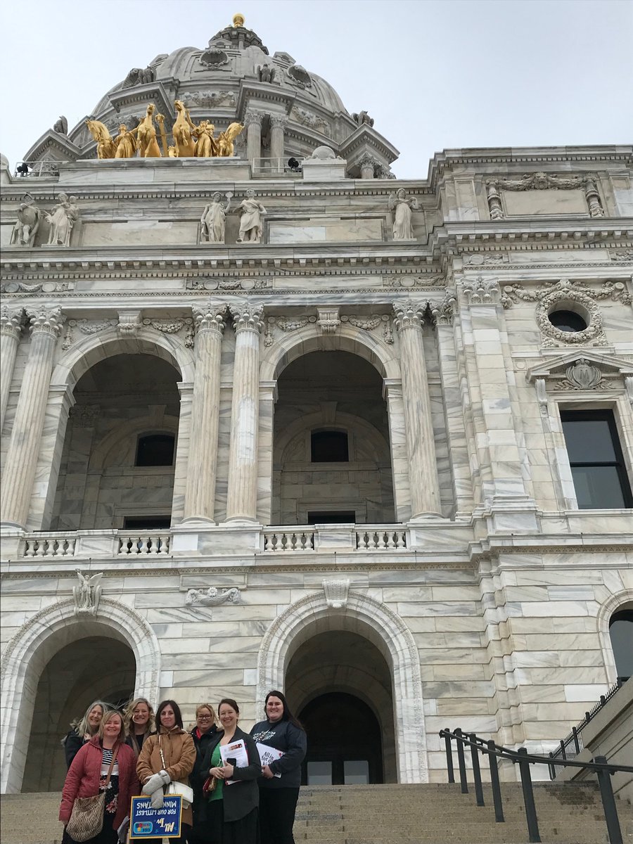 Our #HeadStart & #ChildCare Connections teams were delighted to take part in Advocacy for Children Day in St. Paul this morning! #GreatStartMN #BeCommunityAction #CommunityActionWorks #allinforourkids