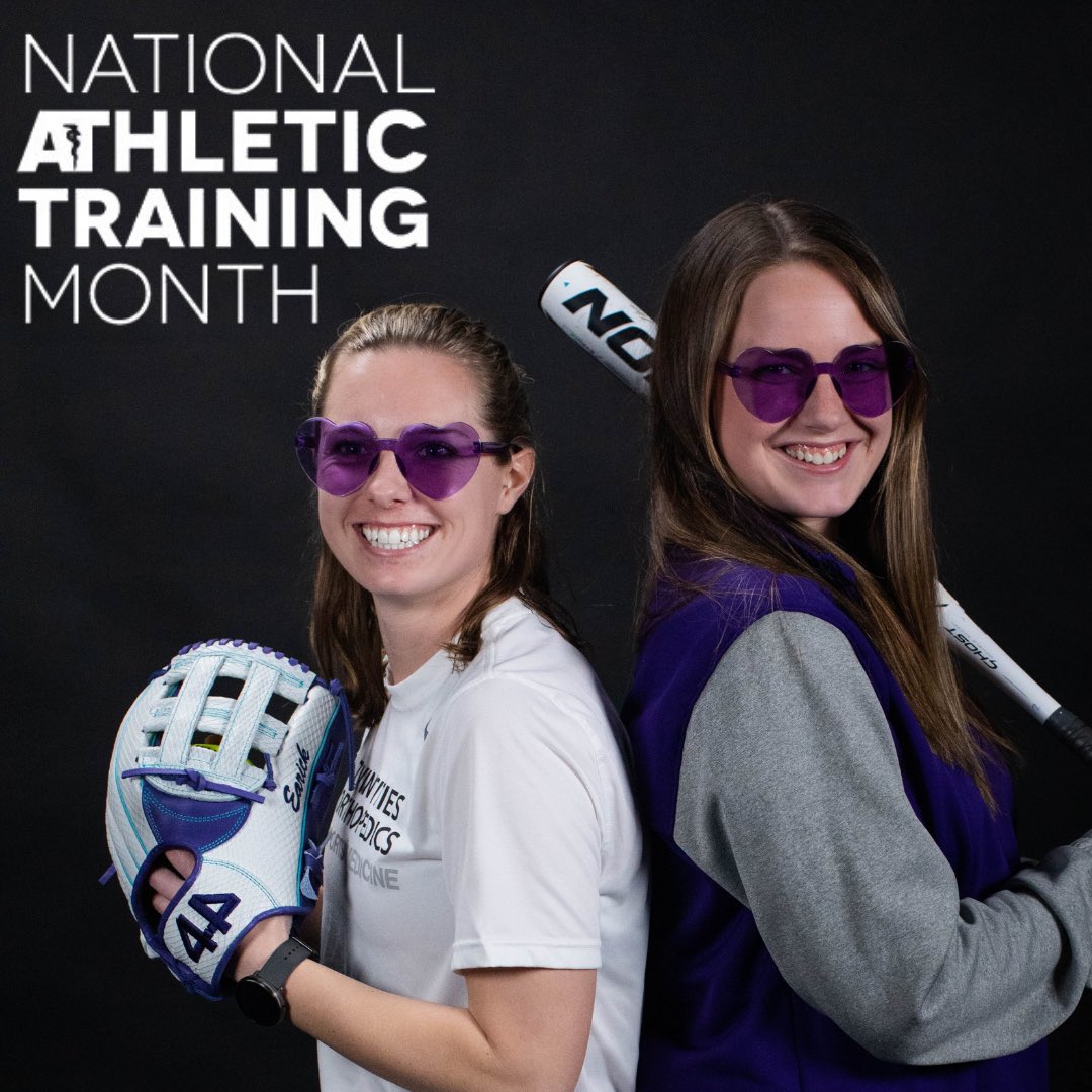 CrownPolars's tweet photo. We 💜 Our Athletic Trainers! 

As National Athletic Training Month is coming to an end we want to recognize our two trainers Andrea Beidelman and Caitlin Broberg for all the time and effort they put into caring for our student-athletes!

#NATM #GoPolars #athletictraining https://t.co/lbJaf6PyAW