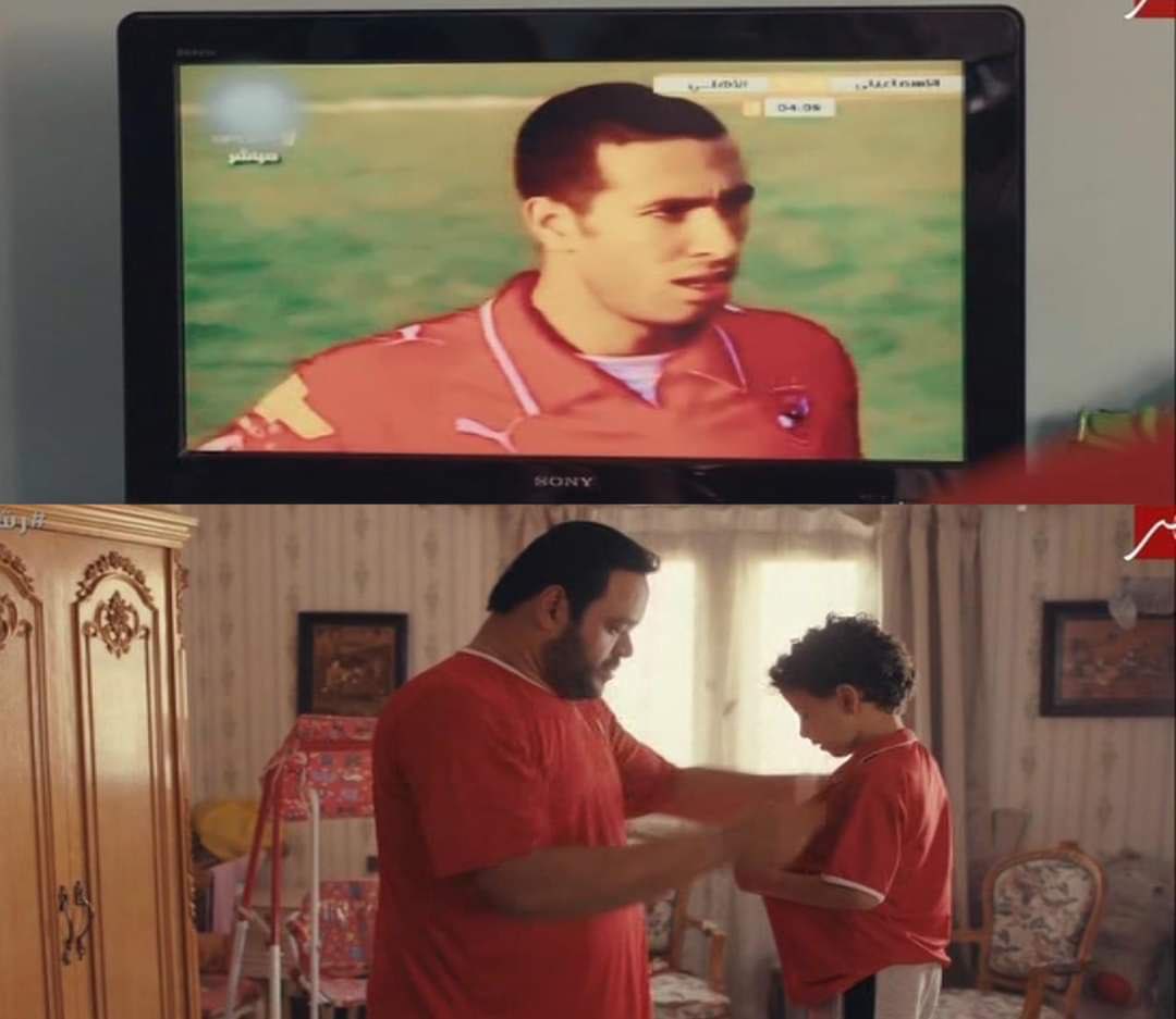 ظهور صورة عم الناس وتيشيرت الأهلي في مسلسلات رمضان ❤