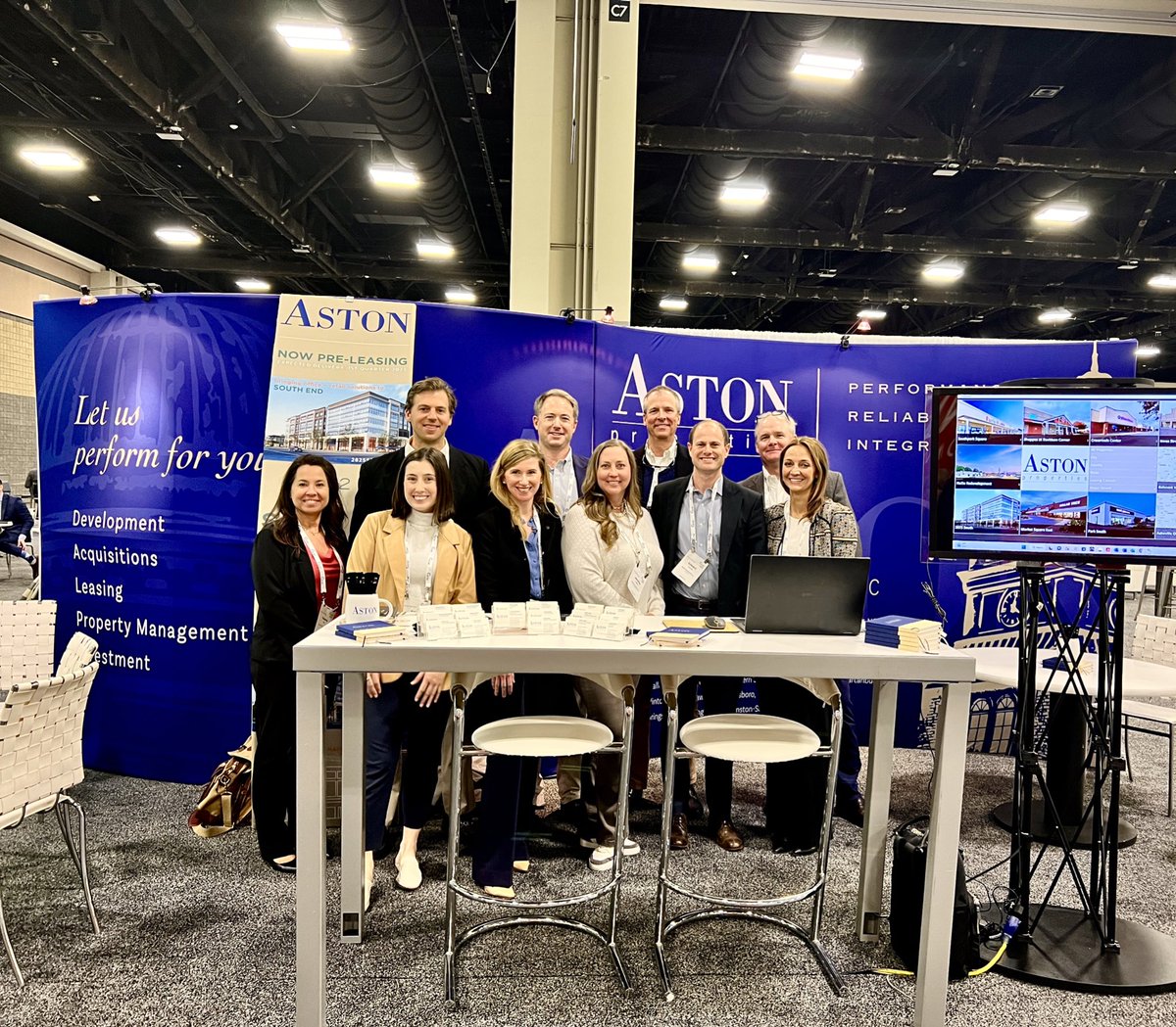 Kicking off our 2023 conference season with a bang! Nothing like exhibiting in our own backyard. Thanks to everyone that stopped by our booth. #ICSC #ICSCCarolinas