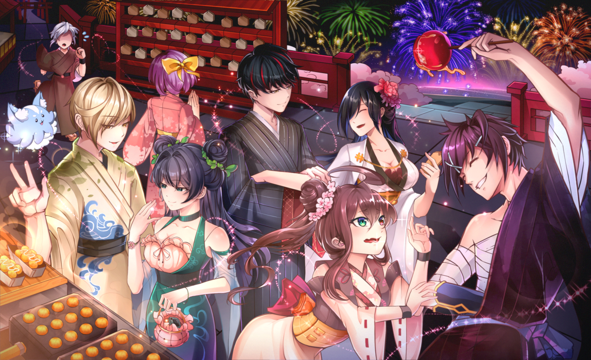 Orenjineko_z's tweet photo. 夏祭り #エピックセブンイラコン2FA #夏祭り #EpicSeven #fanart https://t.co/O8ZUioLC2j https://t.co/gSCsC0YyQv