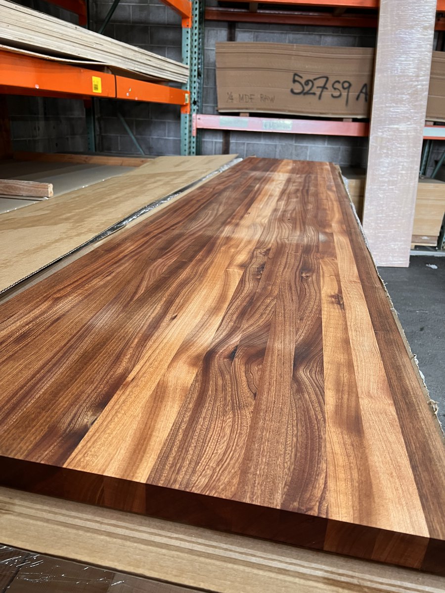 MacBeathHrdwood's tweet photo. We make butcherblock tops IN-HOUSE! Check out this 1-1/2" Sapele top! Finished w/ @walrusoil cutting board oil. Beautiful!
-
-
-
-
#sapele #butcherblock #macbeath #hardwoods #walrusoil #cuttingboard #butcherblocks https://t.co/7HS5FLUnVH