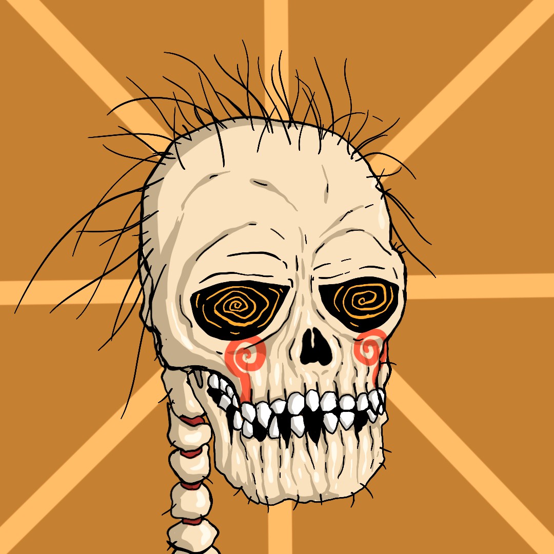 SkullPunkzNFT's tweet photo. Crypto market looks a bit bloody🩸☠️

This is a long term game☠️

#NFTs #freemintNFT https://t.co/71hOCyBw8H