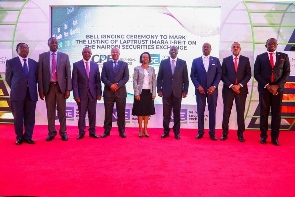 g_odundo's tweet photo. REITs are increasingly becoming the most innovative way of property https://t.co/BJzzFU07Om we launched the Laptrust Imara I-REIT whose listing was officiated by H.E the President of the Republic of Kenya. We are very grateful to His Excellency for gracing this occasion. https://t.co/P2mR2zC0IQ