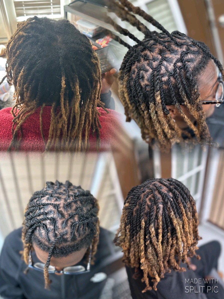 ThatGrlCo's tweet photo. Dread retwist and style by me. Share, retweet, &amp; like for me please and thanks. Located in Hammond,La📍. Dm me for prices and scheduling https://t.co/TJn07bvYUd
