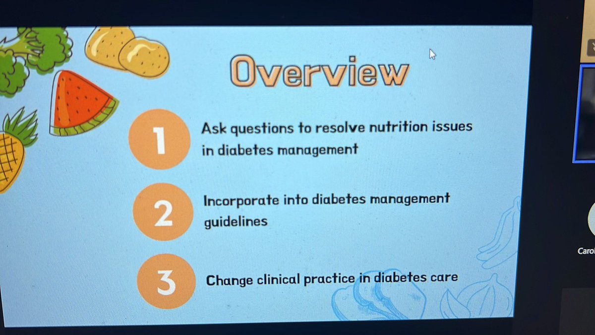 The inspirational Dr Carmel Smart telling her story of her passion for research and how she became a researcher @BDA_SENdiabetes @BDA_Events