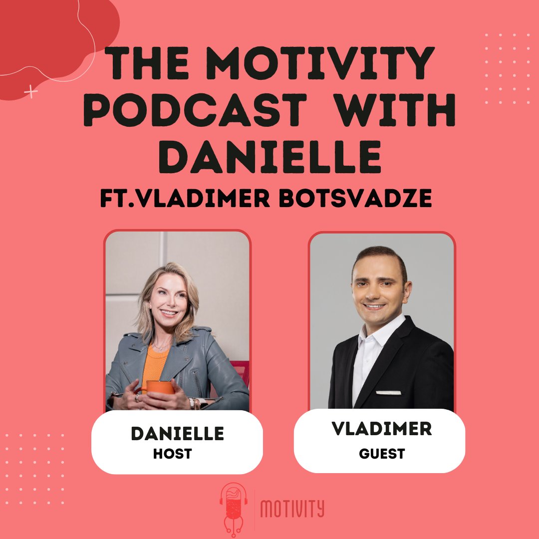 MotivityPodcast's tweet photo. This week’s Motivity Podcast features Vladimer Botsvadze, the #1 marketing, AI, and VR influencer.  If you want advicefor taking control of your brand presence, stay tuned for the latest Motivity Podcast this Thursday (2/23)!

-
#personalbrand #motivitypodcast #socialmedia #ai https://t.co/0EacbEfaKg